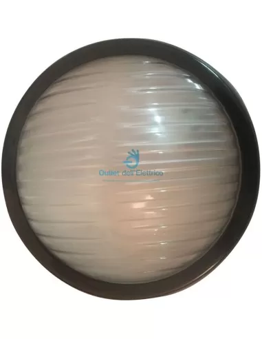 Performance en éclairage 001296 Nova 38 Applique/Plafonnier E27 100 W Noir